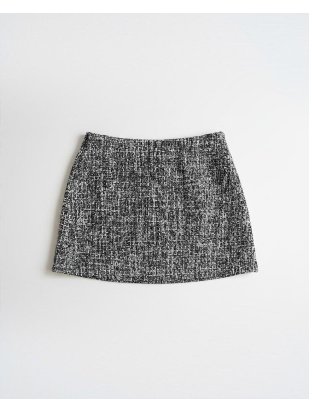 Abercrombie & Fitch Black & White Tweed Mini Skort XS NWT